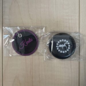 Kamiya Kenta Embroidered Name Keychain Gacha Yo-Yo Set F/S-M503 from japan Rare