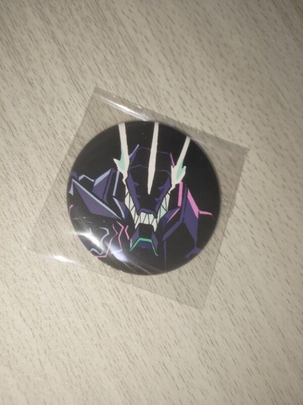 Promare 4D Can Badge Rio F/S-M501 from japan Rare  Good condition