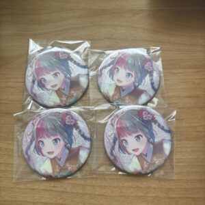 Project Seka Glitter Can Badge Hatsune Miku From The World Of Classroom F/S-M501