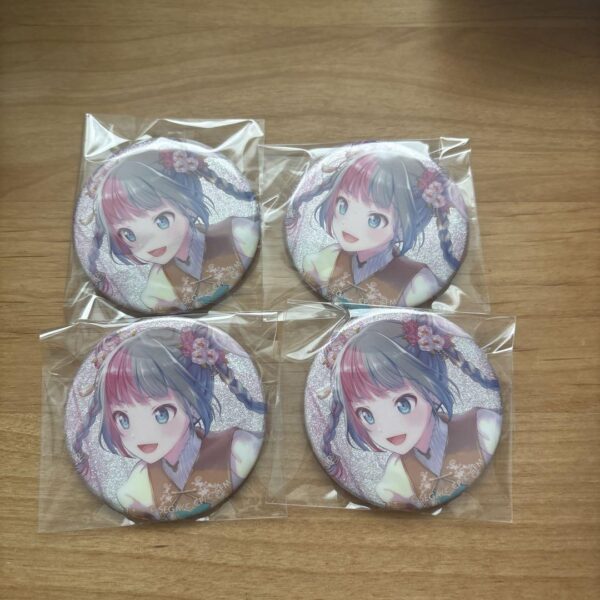 Project Seka Glitter Can Badge Hatsune Miku From The World Of Classroom F/S-M501