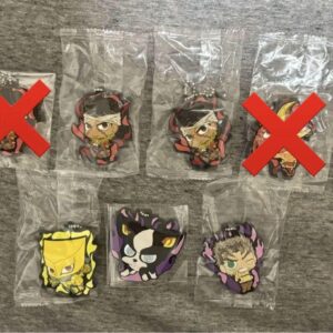 Jojo'S Bizarre Adventure Rubber Mascot Collection 02 Gacha Sold In A Sizing F/S-