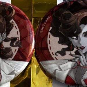 Personality V: Cafe Red Thread Of Fate Opera Singer Sangria Can Badge 2 Pieces F