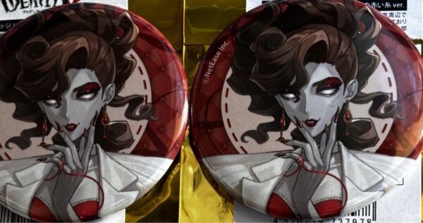 Personality V: Cafe Red Thread Of Fate Opera Singer Sangria Can Badge 2 Pieces F