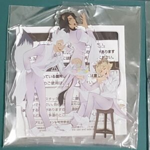 Twisted Wonderland Disney 100Th Anniversary Acrylic Plate Acsta Leona Ruggie F/S