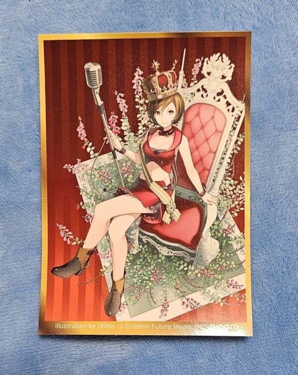 Meiko Sticker Ixima Hatsune Miku F/S-M501 from japan Rare  Good condition
