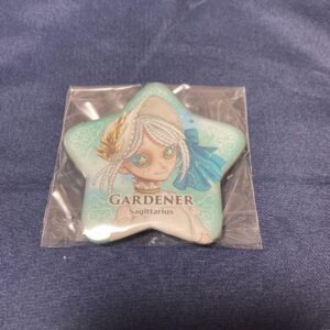 Personality 5Th Constellations Gardener Can Badge F/S-M501 from japan Rare  Good