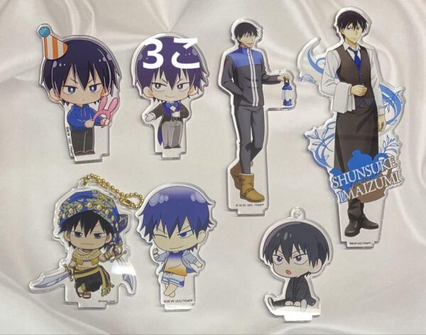 Yowamushi Pedal Imaizumi Acrylic Stand F/S-M501 from japan Rare  Good condition