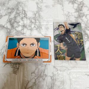 Haikyu Snapmide Snamide Wafer Sawamura Daichi F/S-M501 from japan Rare  Good con
