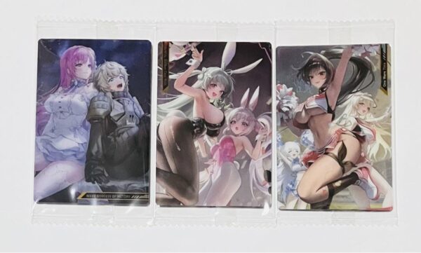 Goddess Of Victory Nikke Wafers 3 Set F/S-M501 from japan Rare  Good condition