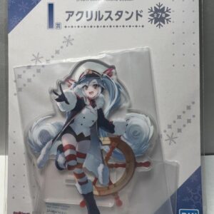 Ichibankuji Snow Miku Acrylic Stand 2022 F/S-M501 from japan Rare  Good conditio