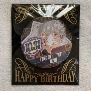 Demon Slayer Uzui Tengen Can Badge F/S-M501 from japan Rare  Good condition