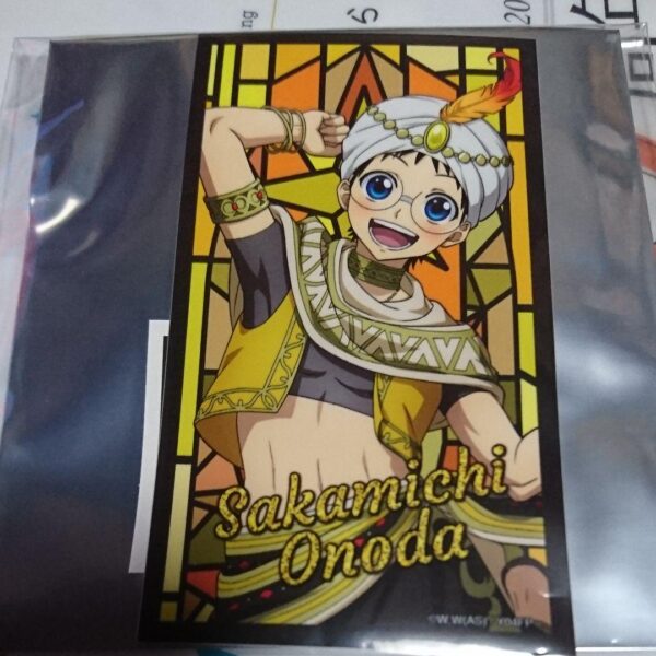 Yowamushi Pedal Collaboration Cafe Honpo Sticker Onoda F/S-M501 from japan Rare