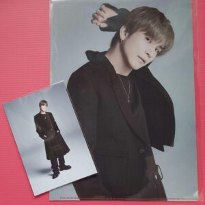 Iwata Takanori Clear File Postcard F/S-M501 from japan Rare  Good condition
