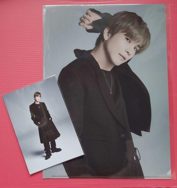 Iwata Takanori Clear File Postcard F/S-M501 from japan Rare  Good condition