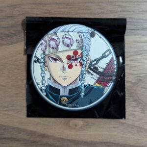 Demon Slayer: Kimetsu No Yaiba Pillar Exhibition Matte Can Badge Uzui Tengen F/S