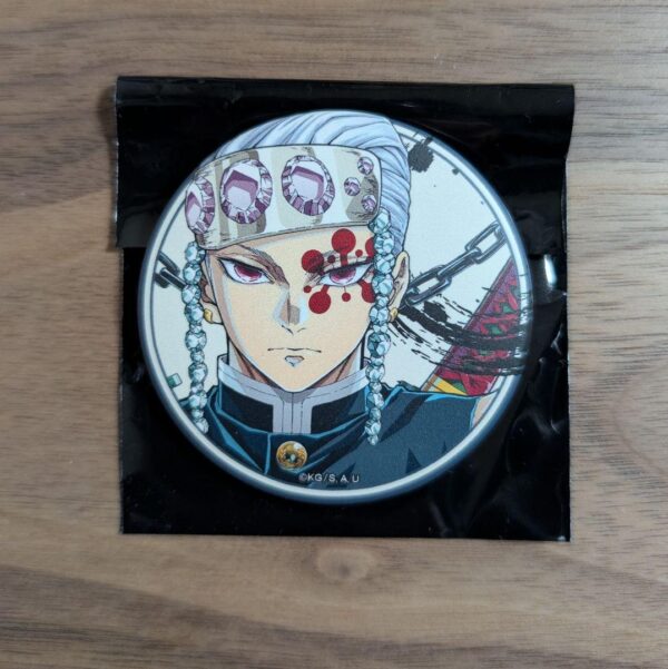 Demon Slayer: Kimetsu No Yaiba Pillar Exhibition Matte Can Badge Uzui Tengen F/S
