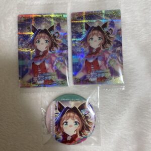 Uma Musume Pretty Derby Linecraft Can Badge Wafers F/S-M501 from japan Rare  Goo