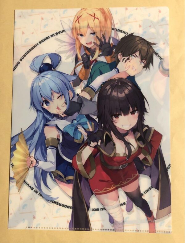 Blessings On This Wonderful World Konosuba Mishima Kurone Art Book Bonus Clear F