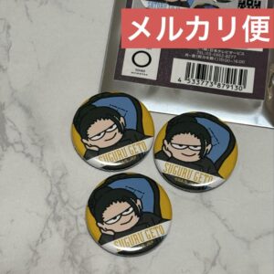 Jujutsu Kaisen Plaza Jirori Chair Blue Can Badge Mamekan Summer Oil Chest F/S-M5