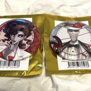 Personality V Identityv Cafe Can Badge Sangria Ripper F/S-M501 from japan Rare