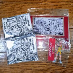 4-Piece Set Super Yowamushi Pedal Exhibition 1000 Yen Lottery Tadokoro Jin Fukuo