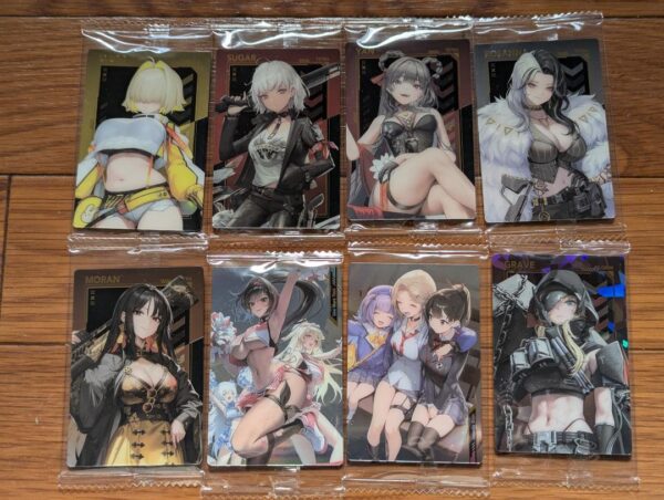 Goddess Of Victory Nikke Wafers 3 8-Piece Set F/S-M501 from japan Rare  Good con