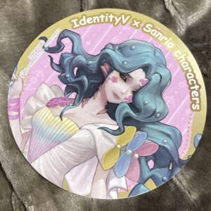 Personality V Identityv Fisherman Grace Sanrio Coaster F/S-M501 from japan Rare