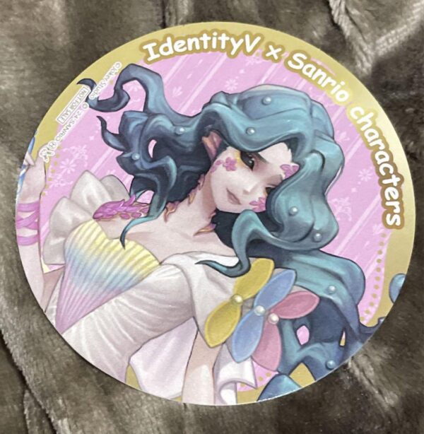 Personality V Identityv Fisherman Grace Sanrio Coaster F/S-M501 from japan Rare