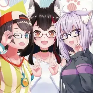 General Doujinshi For Men Virtual Youtuber Holo Glasses / Borumete F/S-S501 from