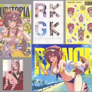 General Doujinshi For Men Virtual Youtuber C100 Ruinon 5-Piece Set / Shark Fin F