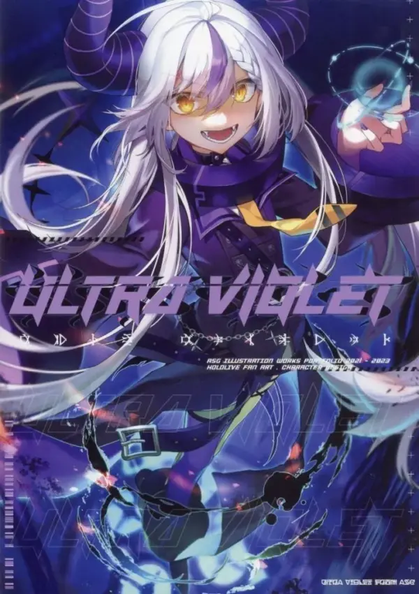 General Doujinshi For Men Virtual Youtuber Ultra Violet / Asg Rukawa Negi A.S.G.