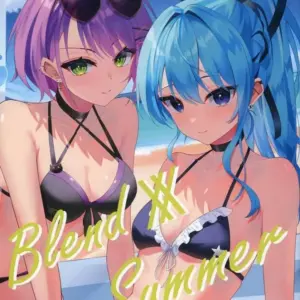 General Doujinshi For Men Virtual Youtuber Blend Summer / Telu Tilu T F/S-M503 f
