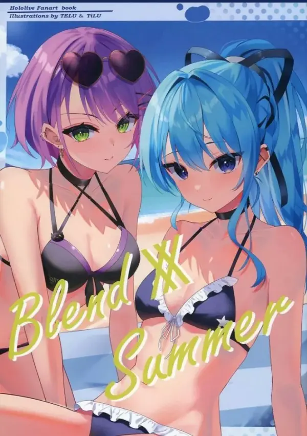General Doujinshi For Men Virtual Youtuber Blend Summer / Telu Tilu T F/S-M503 f