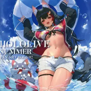 General Doujinshi For Men Virtual Youtuber Hololive Summer Fan Art Book 02 / Izu