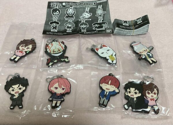[Gachapon] DAN DA DAN Capsule Rubber Mascots – Complete Set of All 8 Types| Ships Direct from Japan - 画像 (3)